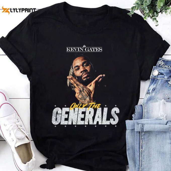 Tour 2024 Kevin Gates Only The Generals T-Shirt, Kevin Gates Merch,  For Men Women