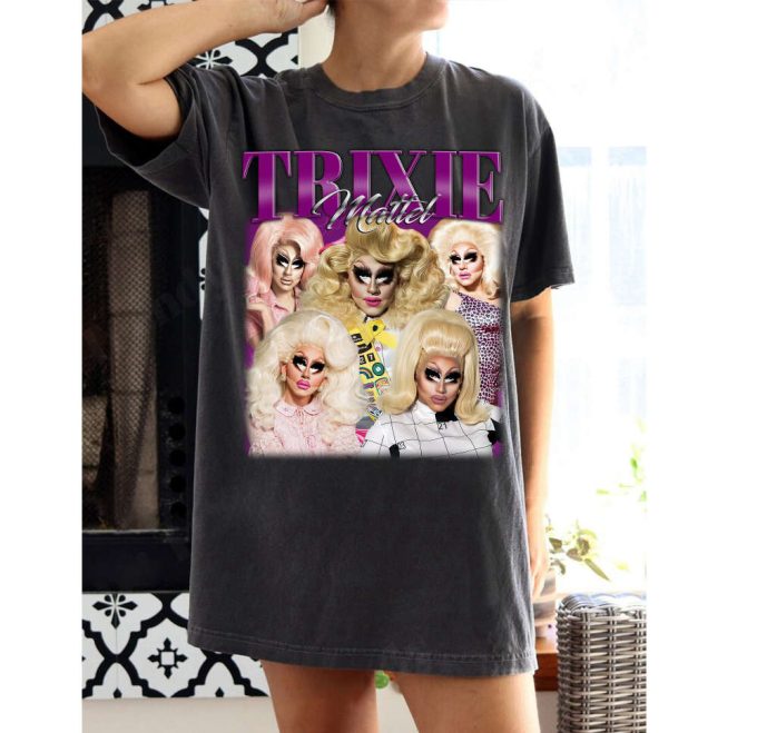 Trixie Mattel T-Shirt Trixie Mattel Shirt Trixie Mattel Tees Trixie Mattel Sweater Retro Movie Classic Movie Birthday Gifts 2