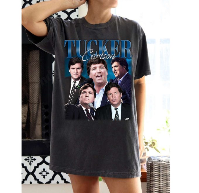 Tucker Carlson T-Shirt Tucker Carlson Shirt Tucker Carlson Tees Tucker Carlson Sweater Vintage T-Shirt Classic Movie Couples Shirt 2