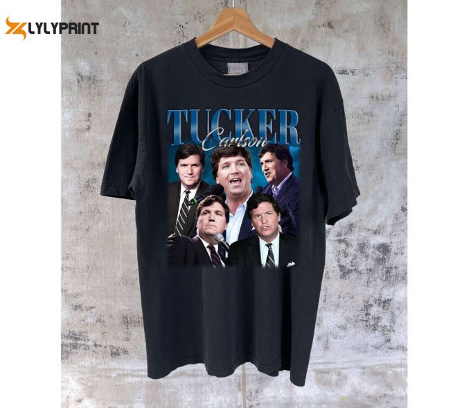 Tucker Carlson T-Shirt Tucker Carlson Shirt Tucker Carlson Tees Tucker Carlson Sweater Vintage T-Shirt Classic Movie Couples Shirt 1