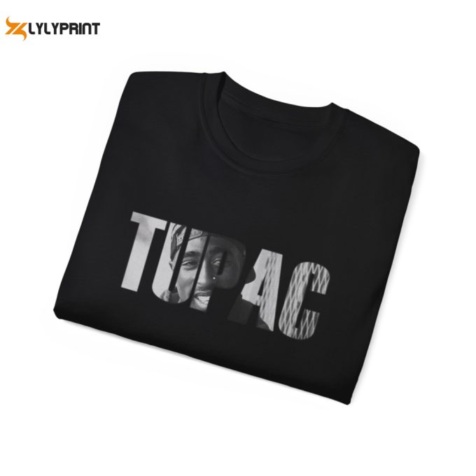 Tupac Shakur 2Pac Praying Rap Rock Official Tee T-Shirt Mens, Stylish Black And White Design, Shirt For Men, Tupac Fans Shirt 1