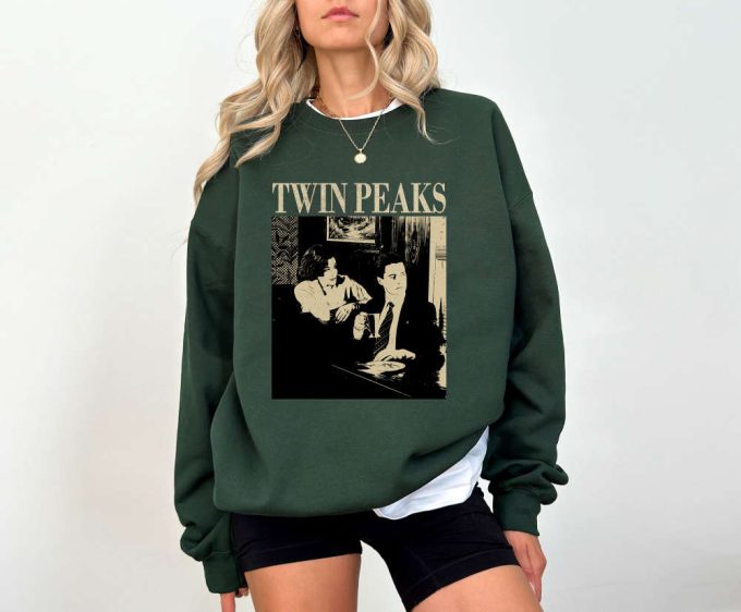 Twin Peaks T-Shirt Twin Peaks Movie Hoodie Twin Peaks Tee Movie Sweatshirt Retro Movie T-Shirt Trendy Sweatshirt Couples T-Shirt 5