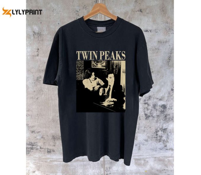 Twin Peaks T-Shirt Twin Peaks Movie Hoodie Twin Peaks Tee Movie Sweatshirt Retro Movie T-Shirt Trendy Sweatshirt Couples T-Shirt 1