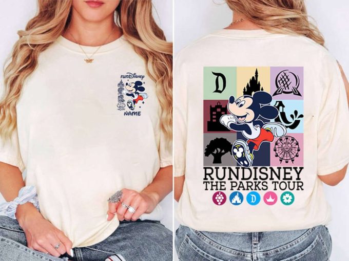 Personalized Mickey Rundisney Shirt Half Marathon 2024 Walt Disneyworld Marathon Weekend 2