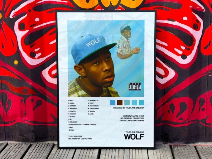 Tyler The Creator &Quot;Wolf&Quot;Album Cover Poster 3