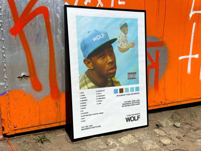 Tyler The Creator &Quot;Wolf&Quot;Album Cover Poster 7