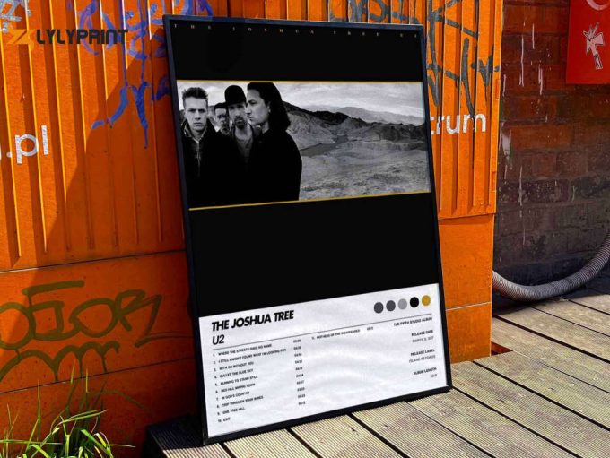 U2 &Amp;Quot;The Joshua Tree&Amp;Quot; Album Cover Poster #6 1