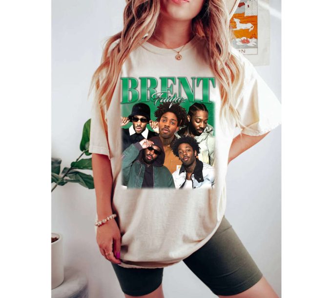 Unisex Brent Faiyaz T-Shirt Brent Faiyaz Shirt Brent Faiyaz Tees Brent Faiyaz Sweater Brent Faiyaz Unisex Actor Shirt Famous T-Shirt 3