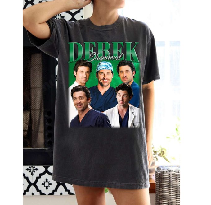 Unisex Derek Shepherd T-Shirts Derek Shepherd Shirt Derek Shepherd Tees Derek Shepherd Hoodie Derek Shepherd Sweatshirt Vintage T-Shirt 2