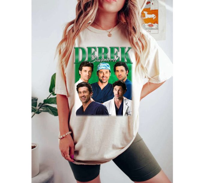 Unisex Derek Shepherd T-Shirts Derek Shepherd Shirt Derek Shepherd Tees Derek Shepherd Hoodie Derek Shepherd Sweatshirt Vintage T-Shirt 3