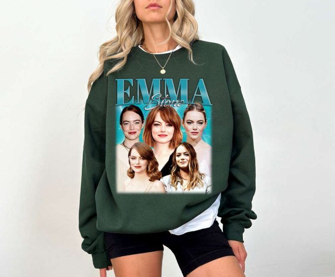 Unisex Emma Stone T-Shirts Emma Stone Shirt Emma Stone Tees Emma Stone Merch Trendy Shirt Tee Cute Actress T-Shirt 3