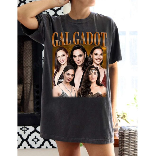 Unisex Gal Gadot T-Shirt Gal Gadot Shirt Gal Gadot Tees Gal Gadot Sweater Vintage Movie Vintage T-Shirt Classic Movie Birthday Gifts 2