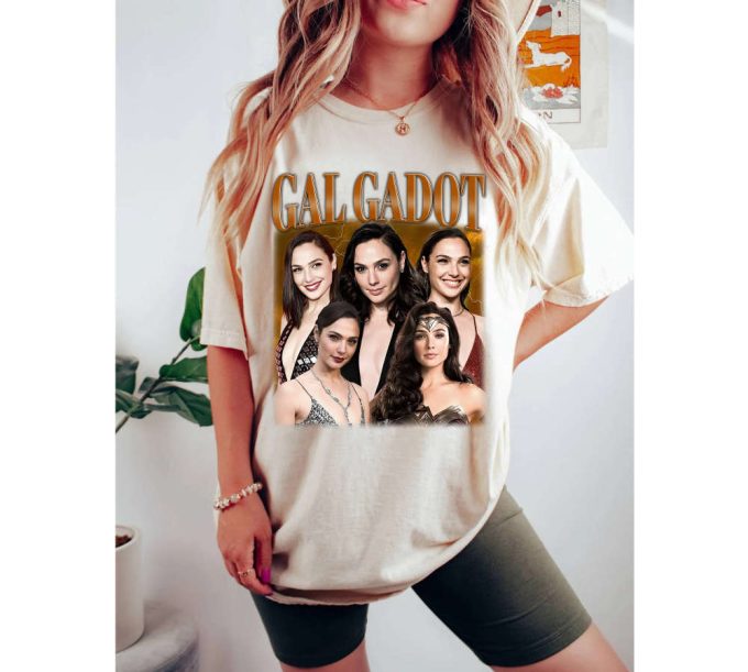 Unisex Gal Gadot T-Shirt Gal Gadot Shirt Gal Gadot Tees Gal Gadot Sweater Vintage Movie Vintage T-Shirt Classic Movie Birthday Gifts 3