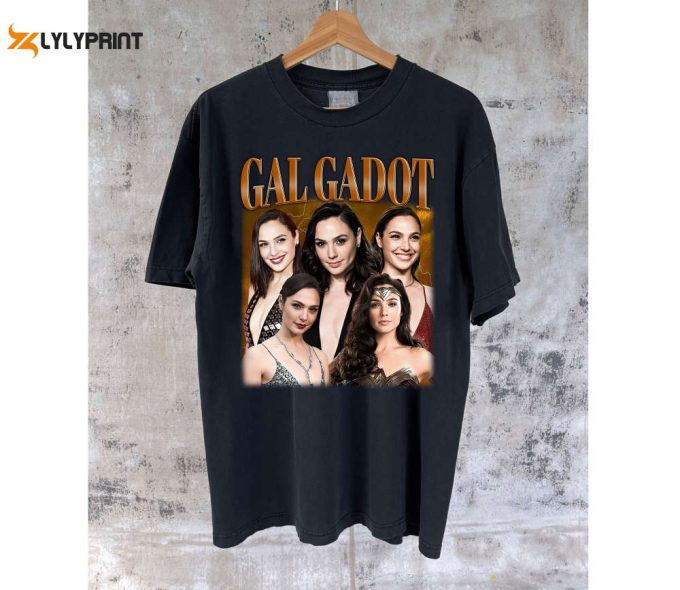 Unisex Gal Gadot T-Shirt Gal Gadot Shirt Gal Gadot Tees Gal Gadot Sweater Vintage Movie Vintage T-Shirt Classic Movie Birthday Gifts 1