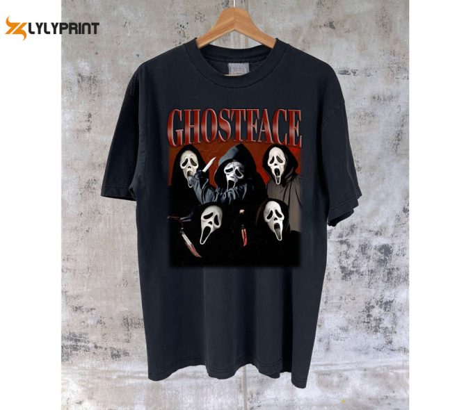 Unisex Ghostface T-Shirt Ghostface Shirt Ghostface Tees Ghostface Sweater Shirt Unisex T-Shirt Gifts Men 1