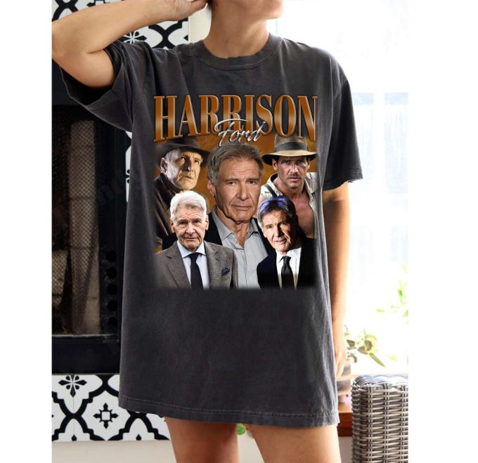 Unisex Harrison Ford T-Shirt Harrison Ford Shirt Harrison Ford Tees Harrison Ford Sweater Trendy T-Shirt Unisex T-Shirt 2