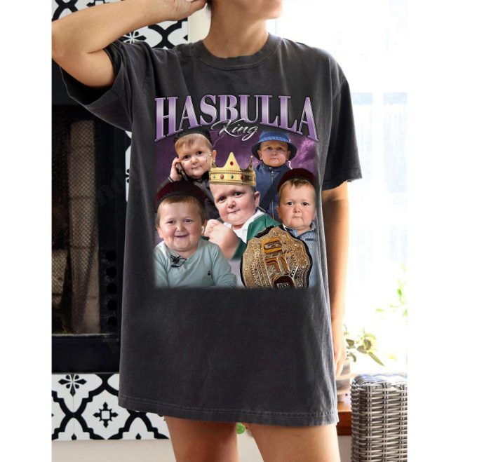 Unisex Hasbulla King T-Shirt Hasbulla King Shirt Hasbulla King Tees Hasbulla King Sweater Trendy Shirt Unisex T-Shirt 2