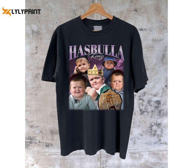 Unisex Hasbulla King T-Shirt Hasbulla King Shirt Hasbulla King Tees Hasbulla King Sweater Trendy Shirt Unisex T-Shirt 1