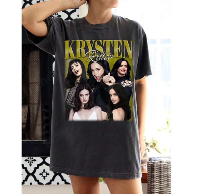 Unisex Krysten Ritter T-Shirt Krysten Ritter Shirt Krysten Ritter Tees Krysten Ritter Sweater Vintage T-Shirt Birthday Gifts 2