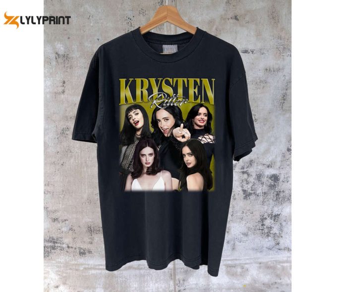 Unisex Krysten Ritter T-Shirt Krysten Ritter Shirt Krysten Ritter Tees Krysten Ritter Sweater Vintage T-Shirt Birthday Gifts 1