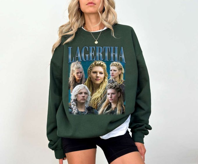 Unisex Lagertha T-Shirt Lagertha Shirt Lagertha Tees Lagertha Sweater Shirt Unisex T-Shirt Gifts Men 4