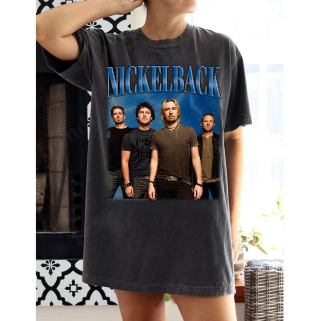 Unisex Nickelback T-Shirt Nickelback Shirt Nickelback Tees Nickelback Sweater Actor T-Shirt Famous T-Shirt Super Star Shirt 2