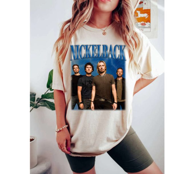 Unisex Nickelback T-Shirt Nickelback Shirt Nickelback Tees Nickelback Sweater Actor T-Shirt Famous T-Shirt Super Star Shirt 3