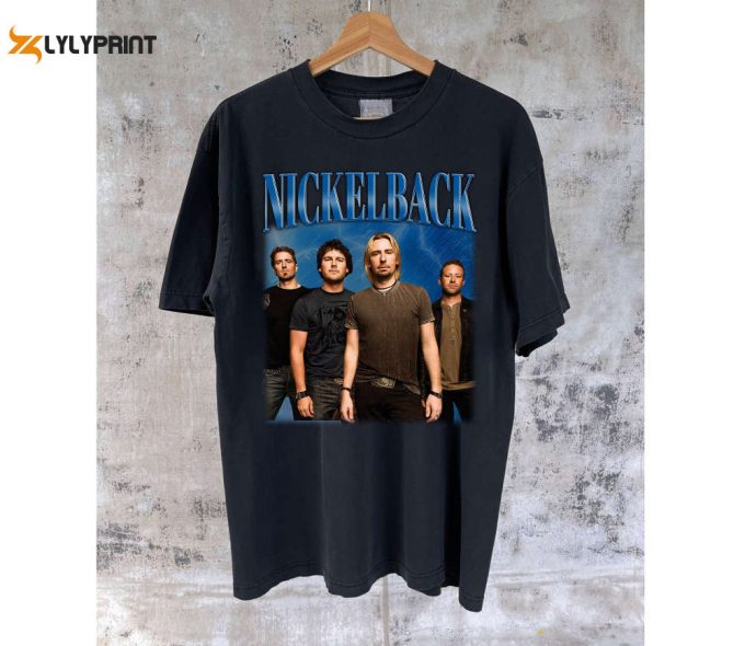 Unisex Nickelback T-Shirt Nickelback Shirt Nickelback Tees Nickelback Sweater Actor T-Shirt Famous T-Shirt Super Star Shirt 1