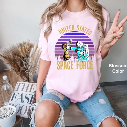 Vintage United States Space Force T-Shirt: Retro Space Force Shirt Perfect Gift Tee!