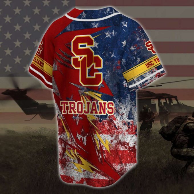 Usc Trojans Baseball Jersey Gift For Men Women 3