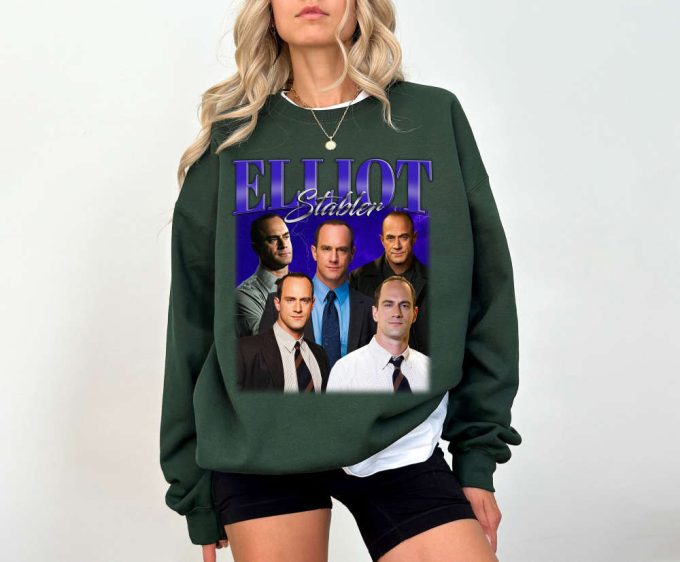 Vintage Elliot Stabler T-Shirts Elliot Stabler Shirt Elliot Stabler Tees Elliot Stabler Merch Couples T-Shirt Character T-Shirt 4