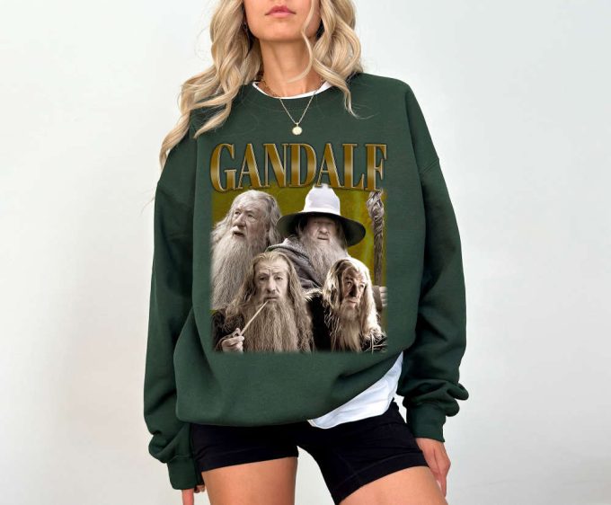 Vintage Gandalf T-Shirt Gandalf Shirt Gandalf Tees Gandalf Sweater Vintage Movie Vintage Unisex T-Shirt 4