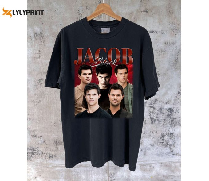 Vintage Jacob Black T-Shirt Jacob Black Shirt Jacob Black Tees Jacob Black Sweater Vintage Movie Vintage T-Shirt Classic Movie 1