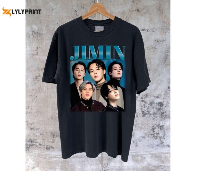 Vintage Jimin T-Shirt Jimin Shirt Jimin Tees Jimin Sweater Vintage Unisex Unisex T-Shirt 1