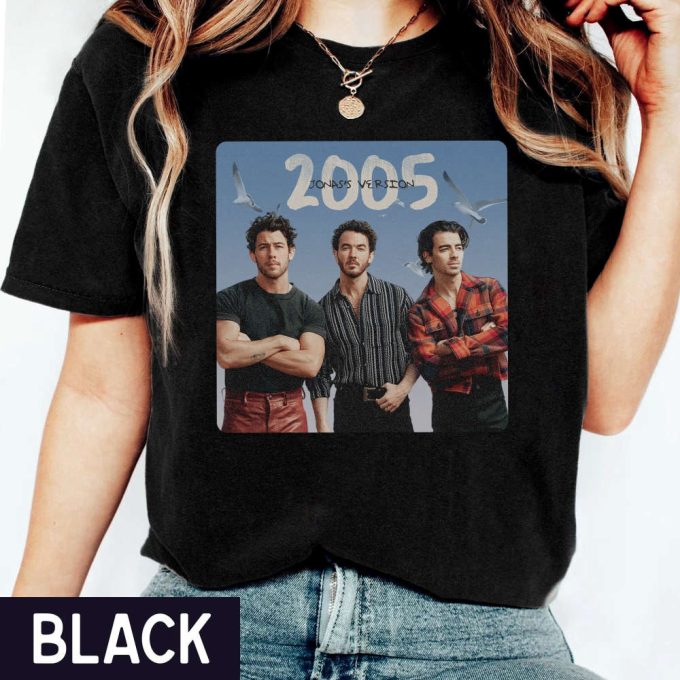 Vintage Jonas Brothers 2005 Eras Shirt, Jonas Brothers Merch, For Men Women 4