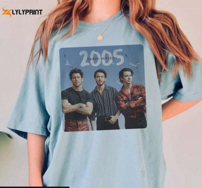 Vintage Jonas Brothers 2005 Eras Shirt, Jonas Brothers Merch, For Men Women 1