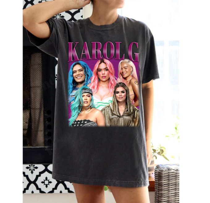 Vintage Karol G T-Shirt Karol G Shirt Karol G Tees Karol G Sweater Vintage Movie Vintage Unisex T-Shirt 2