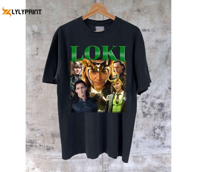 Vintage Loki T-Shirt Loki Shirt Loki Tees Loki Sweater Retro Unisex T-Shirt Trendy Sweatshirt Couples T-Shirt 1