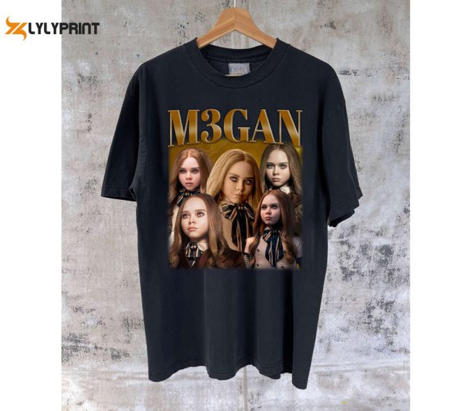 Vintage M3Gan T-Shirt M3Gan Shirt M3Gan Tees M3Gan Sweater Vintage Movie Vintage Unisex T-Shirt 1