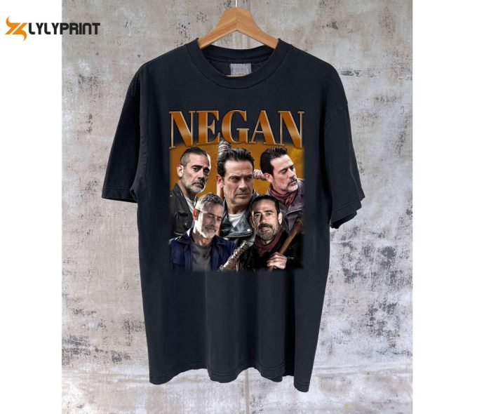 Vintage Negan T-Shirt Negan Shirt Negan Tees Negan Sweater Character Shirt Casual T-Shirt College Unisex T-Shirt 1