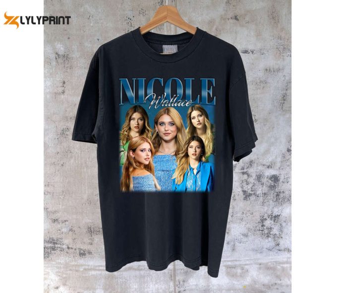 Vintage Nicole Wallace T-Shirt Nicole Wallace Shirt Nicole Wallace Tees Nicole Wallace Sweater Famous T-Shirt Super Star Shirt 1