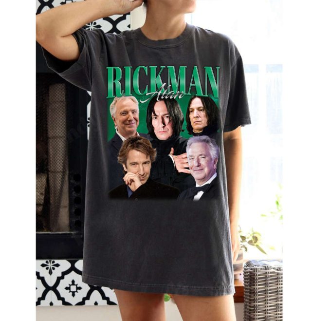 Vintage Rickman Alan T-Shirt Rickman Alan Shirt Rickman Alan Tees Rickman Alan Sweater Classic Unisex T-Shirt Gifts Men 4