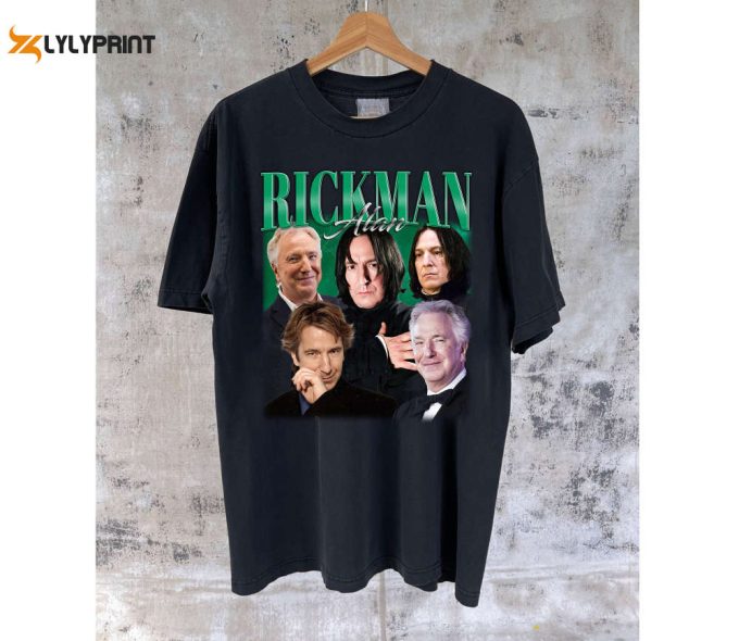 Vintage Rickman Alan T-Shirt Rickman Alan Shirt Rickman Alan Tees Rickman Alan Sweater Classic Unisex T-Shirt Gifts Men 1