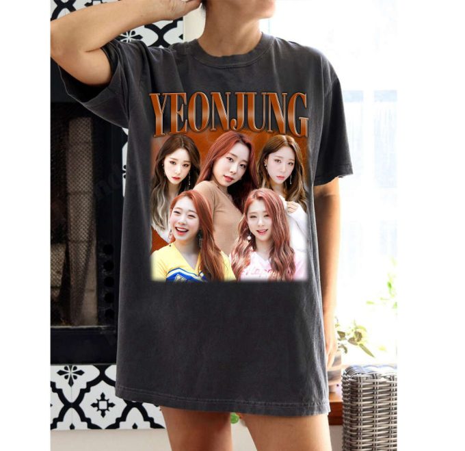 Vintage Yeonjung T-Shirt Yeonjung Shirt Yeonjung Tees Yeonjung Sweater Retro Unisex T-Shirt Trendy Sweatshirt 2