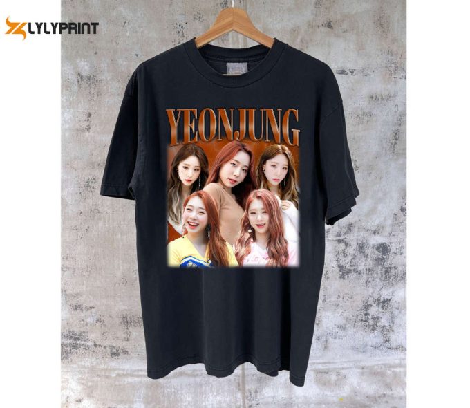 Vintage Yeonjung T-Shirt Yeonjung Shirt Yeonjung Tees Yeonjung Sweater Retro Unisex T-Shirt Trendy Sweatshirt 1