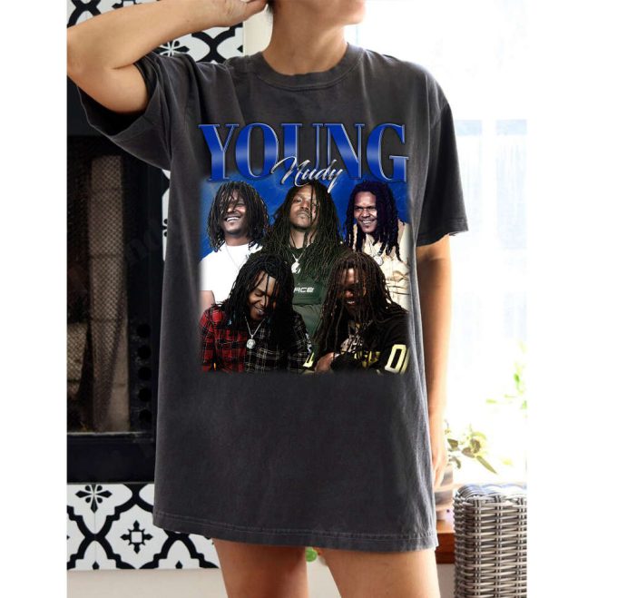 Vintage Young Nudy T-Shirt Young Nudy Shirt Young Nudy Tees Young Nudy Sweater Retro Unisex T-Shirt Trendy Sweatshirt 2