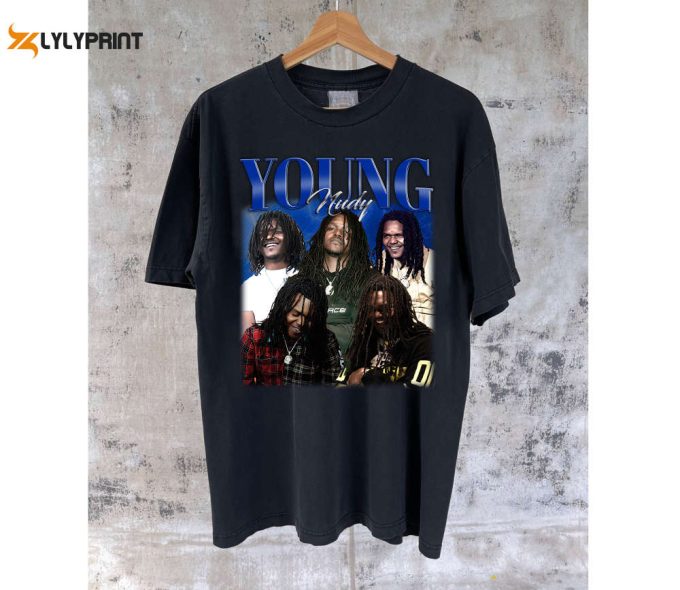 Vintage Young Nudy T-Shirt Young Nudy Shirt Young Nudy Tees Young Nudy Sweater Retro Unisex T-Shirt Trendy Sweatshirt 1