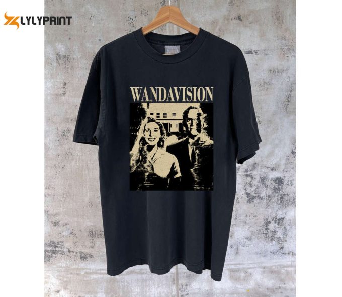 Wanda Vision T-Shirt Wanda Vision Hoodie Wanda Vision Tee Movie Sweater Movie Sweatshirt Unisex T-Shirt Trendy Sweatshirt 1