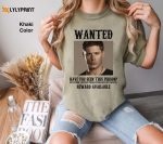 Wanted Jensen Ackles Supernatural Comfort Colors T-Shirt – Iconic Supernatural Shirt for Fans