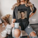 Wanted Jensen Ackles Supernatural Comfort Colors T-Shirt – Iconic Supernatural Shirt for Fans